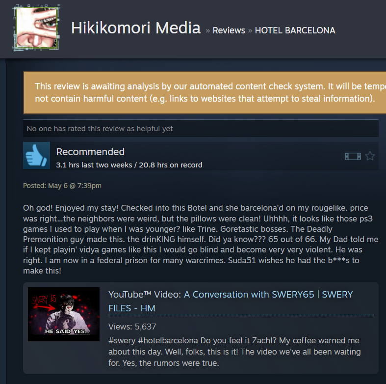 Hikiko is a Dead Man tweet media