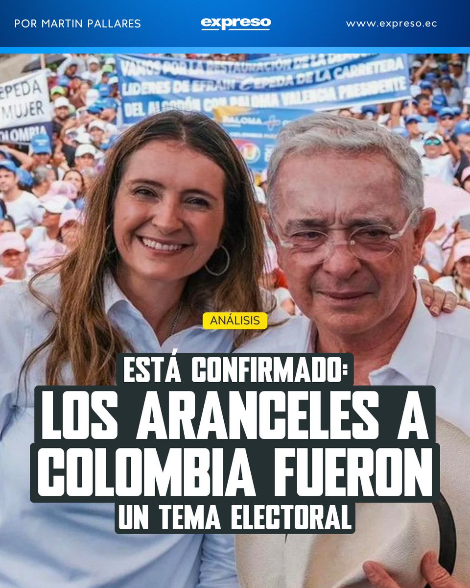 #Análisis | "En horas ocurrió la conversación de Noboa y Valencia, la reducción de la tasa, el comunicado y el mensaje de la candidata. ¿Coincidencia?".

Lee el texto completo escrito por Martin Pallares 👉 expreso.ec/politica/confi…