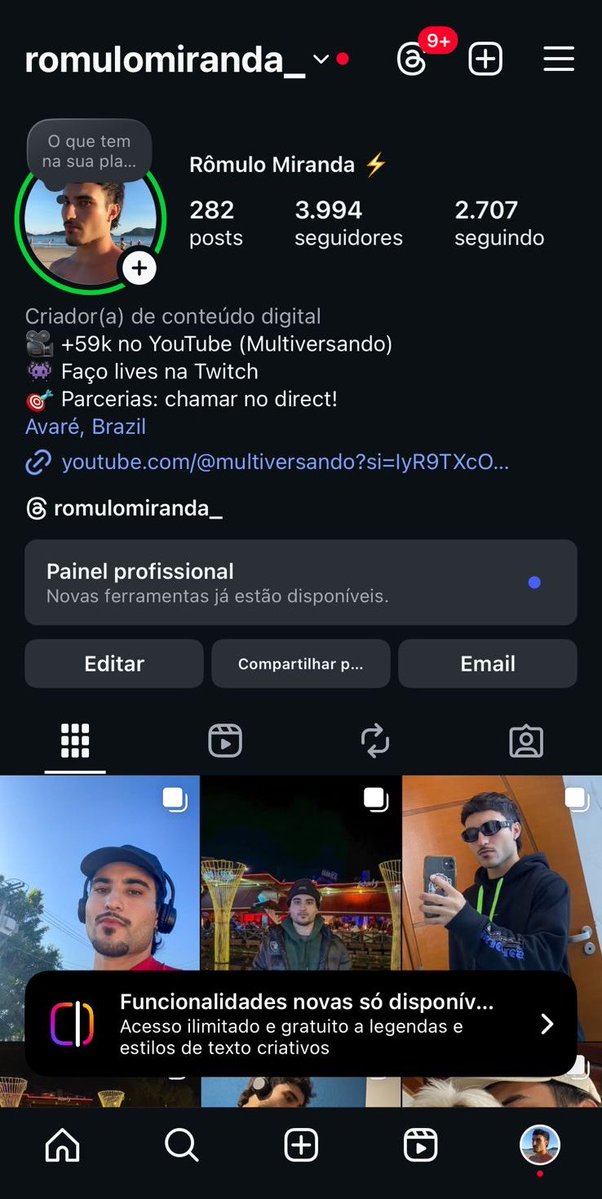 Rômulo Miranda ⚡️ tweet media