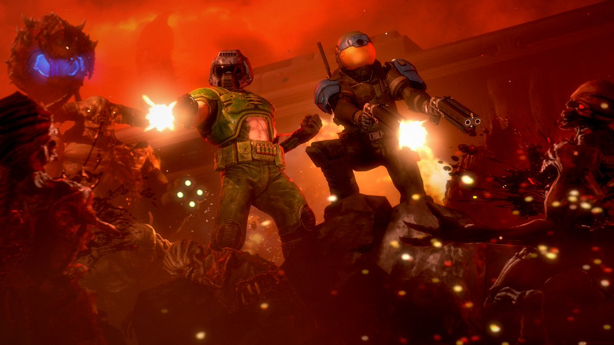 "Somewhere in Hell... They shall Rip and Tear"
#DOOM #Marathon #Halo #HaloSpotlight