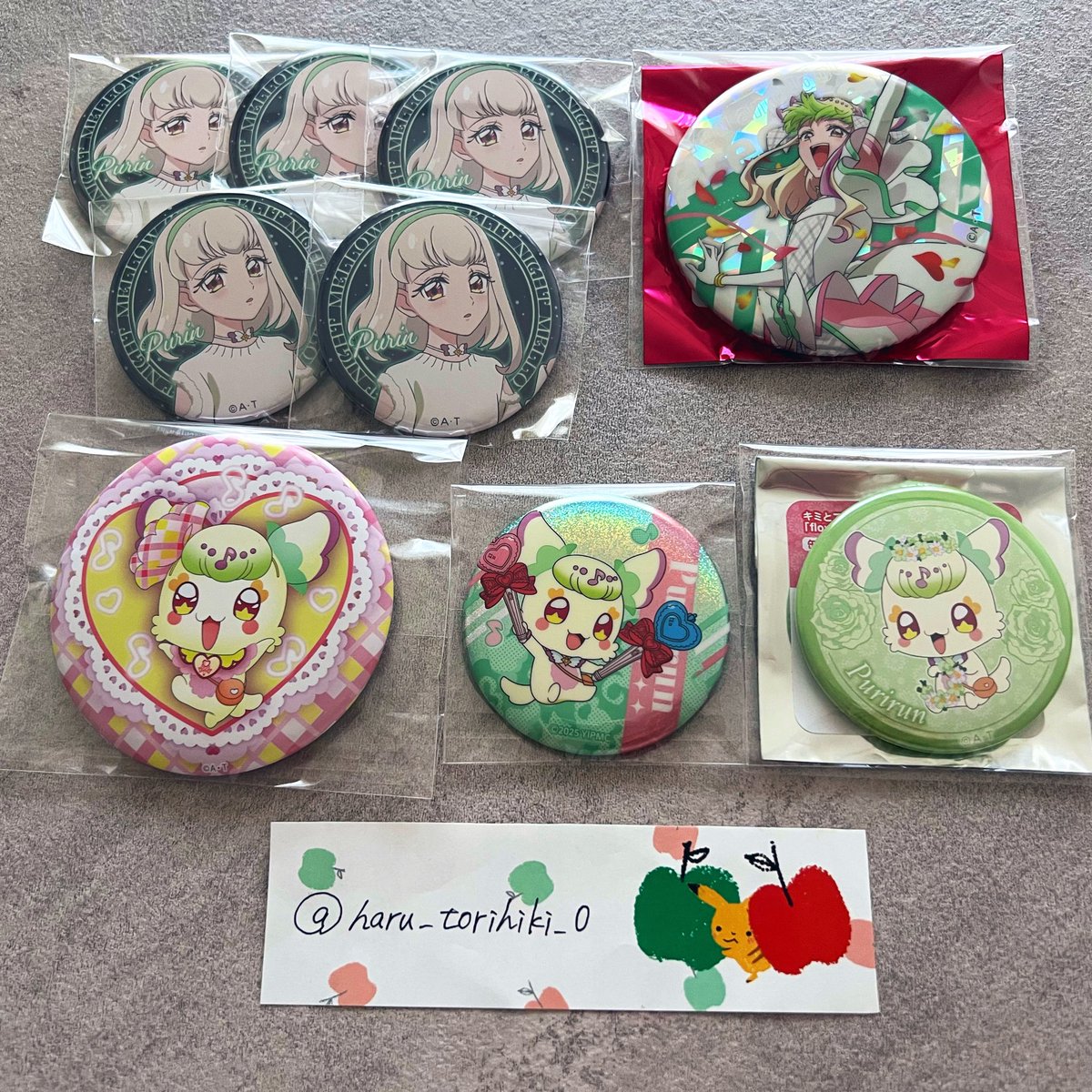 交換♡譲渡 キミとアイドルプリキュア キミプリ 缶バッジ 【譲