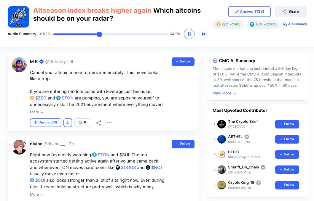 CoinMarketCap tweet media