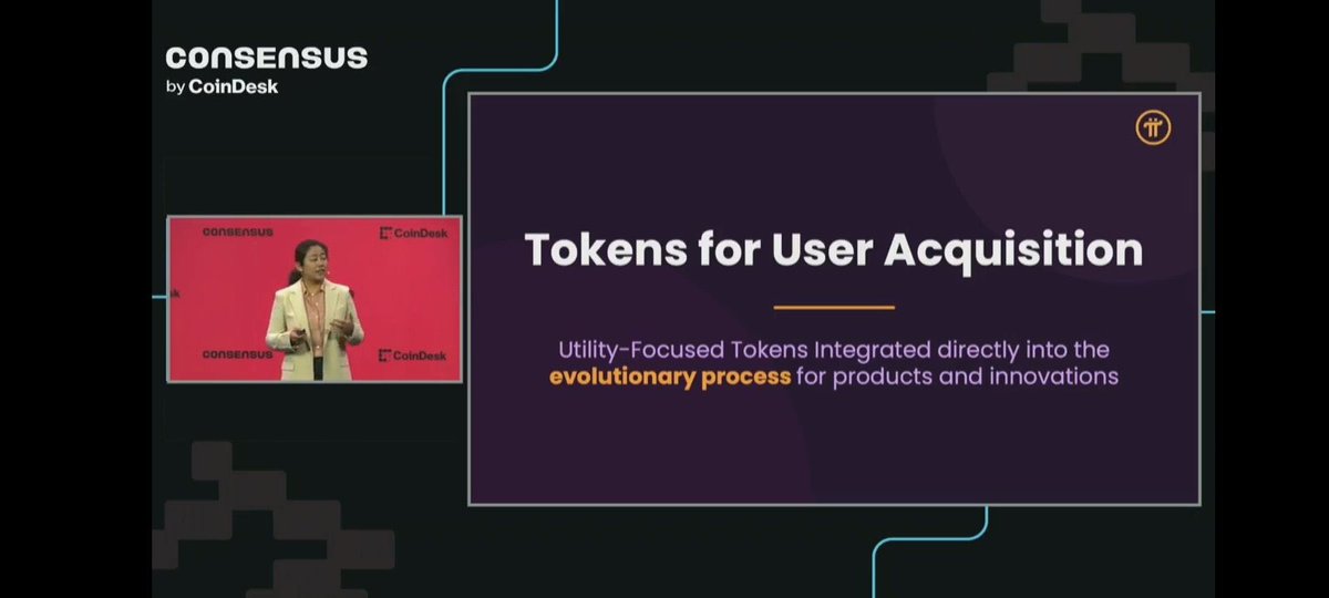 PiNetworkAL's tweet photo. #PiNetwork founder Fan Chengdiao's speech at Consensus 2026 completely revolutionized the industry's understanding of cryptocurrency value! 🎉

She clearly stated: We can no longer define value based on fluctuating trading charts. The exchange of real goods and services, and real-world applications, are the future of cryptocurrencies. And Pi has been on the right path from the very beginning!

From token design to ecosystem planning, every step Pi has taken has broken the industry bubble:

✅ The true value of the token: Pi tokens are not speculative chips, but tools for user acquisition, product innovation, and long-term ecosystem development. Real participation and usage endow the token with irreplaceable value.

✅ Pi Launchpad ecosystem platform: Designed specifically for real-world projects, requiring only functional, real products. Through liquidity pools and participation rewards, it creates a win-win situation for users, projects, and Pi.

✅ Users are the core of the ecosystem: Our millions of pioneers are not passive participants, but co-builders and value creators of the ecosystem. Every participation and every feedback drives the Pi ecosystem forward.

From 2019 to now, we have witnessed Pi's growth from consensus to ecosystem.  Her speech not only pointed the way for Pi but also set a new benchmark for the entire crypto industry—practice-driven, user-centric, and sustainable development.

We look forward to seeing more ecosystem applications implemented and to witnessing Pi redefine the future of cryptocurrency with real value, together with all the pioneers! 🚀