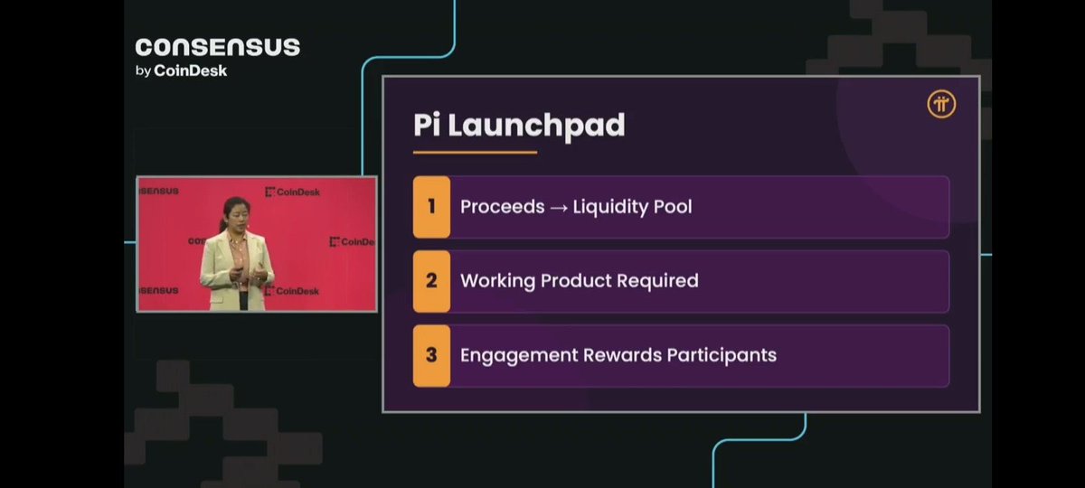 PiNetworkAL's tweet photo. #PiNetwork founder Fan Chengdiao's speech at Consensus 2026 completely revolutionized the industry's understanding of cryptocurrency value! 🎉

She clearly stated: We can no longer define value based on fluctuating trading charts. The exchange of real goods and services, and real-world applications, are the future of cryptocurrencies. And Pi has been on the right path from the very beginning!

From token design to ecosystem planning, every step Pi has taken has broken the industry bubble:

✅ The true value of the token: Pi tokens are not speculative chips, but tools for user acquisition, product innovation, and long-term ecosystem development. Real participation and usage endow the token with irreplaceable value.

✅ Pi Launchpad ecosystem platform: Designed specifically for real-world projects, requiring only functional, real products. Through liquidity pools and participation rewards, it creates a win-win situation for users, projects, and Pi.

✅ Users are the core of the ecosystem: Our millions of pioneers are not passive participants, but co-builders and value creators of the ecosystem. Every participation and every feedback drives the Pi ecosystem forward.

From 2019 to now, we have witnessed Pi's growth from consensus to ecosystem.  Her speech not only pointed the way for Pi but also set a new benchmark for the entire crypto industry—practice-driven, user-centric, and sustainable development.

We look forward to seeing more ecosystem applications implemented and to witnessing Pi redefine the future of cryptocurrency with real value, together with all the pioneers! 🚀