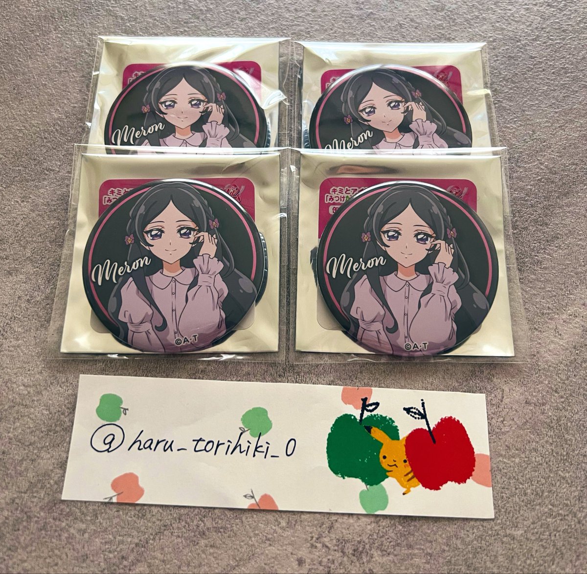 交換♡譲渡 キミとアイドルプリキュア キミプリ 缶バッジ キュアキッス