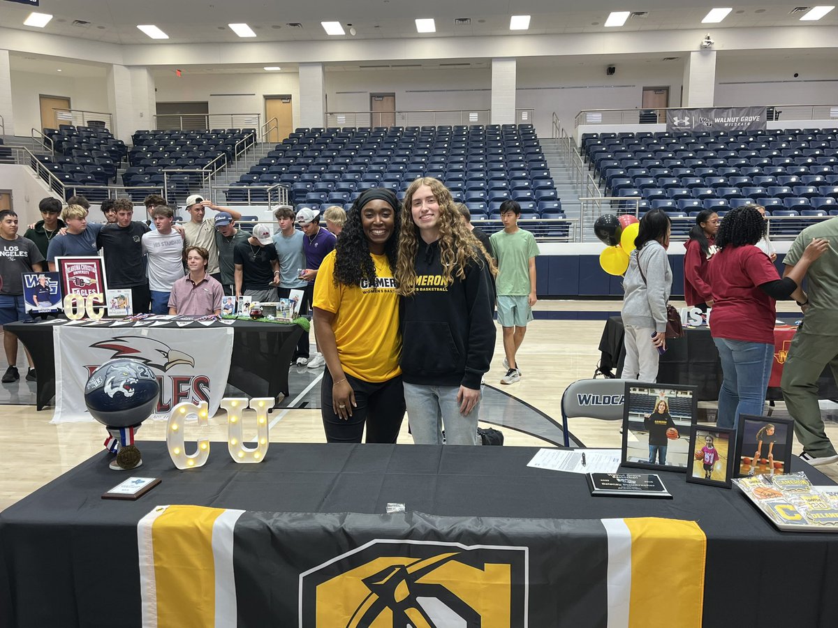 WG_GirlsBB's tweet photo. So excited for @DelaneyS30 as she officially signed today to continue her basketball and academic career at Cameron University! ✍️🏀 Proud of all the hard work she’s put in to get to this point. Cameron is getting one of the BEST! Can’t wait to support you at the next level 💙💛 https://t.co/shXdxU1KPa