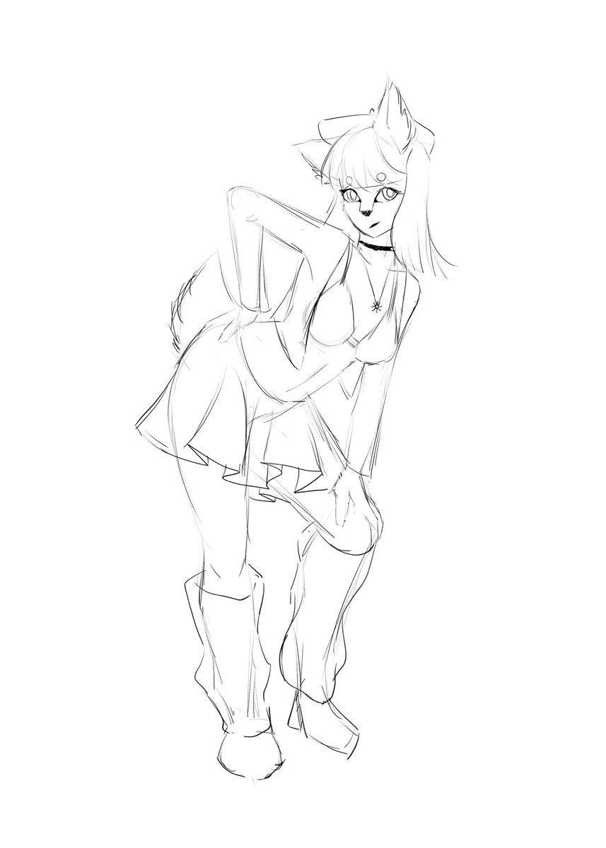 Galactic_Lilac's tweet photo. A small W.I.P. of my fursona.
#furryart #fursona #digitalart #WIP https://t.co/eAQtgUNW1h