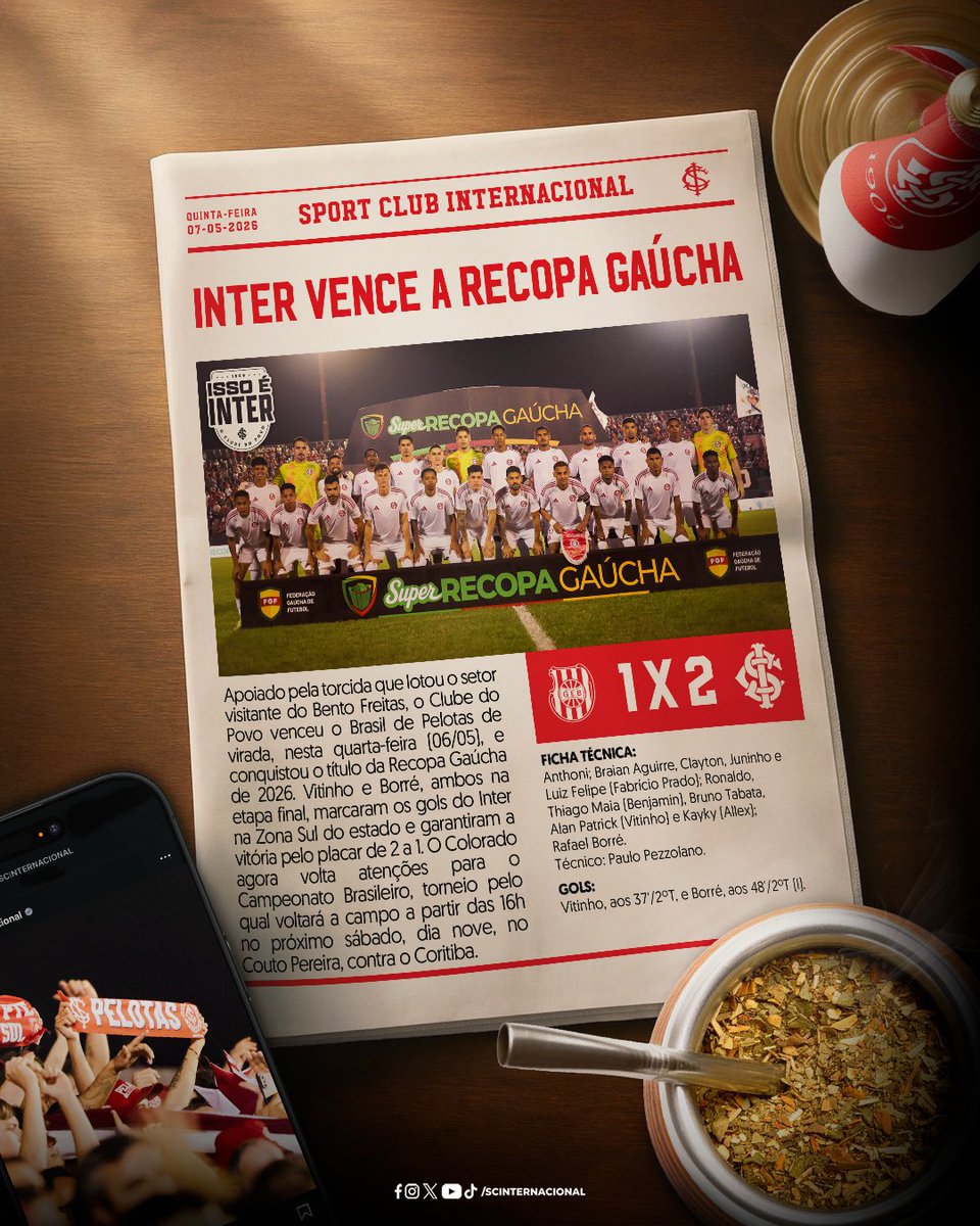 Sport Club Internacional tweet media