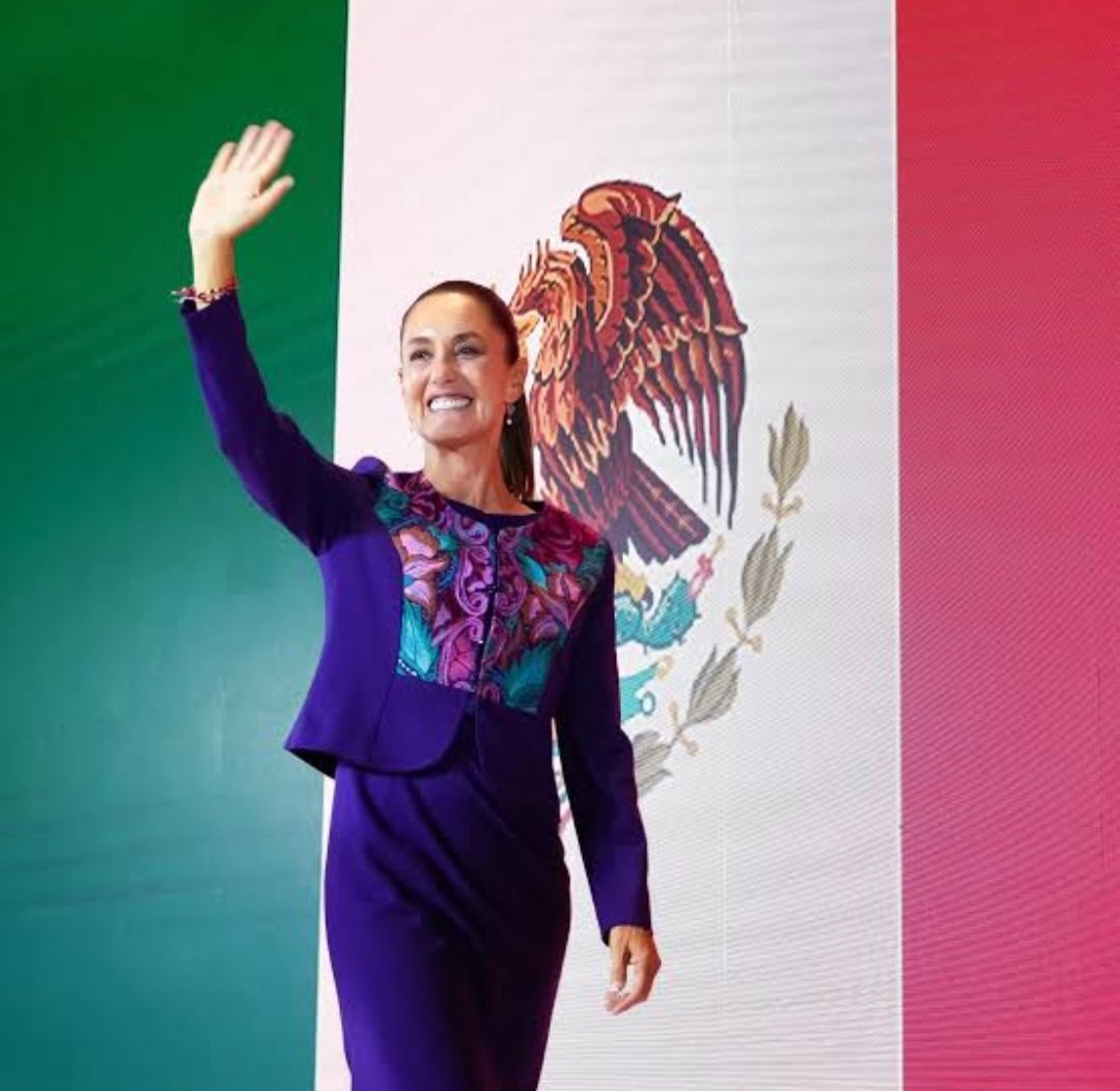 Mano arriba si apoyas y respaldas a nuestra presidenta Claudia Sheinbaum Pardo!✋🏽
