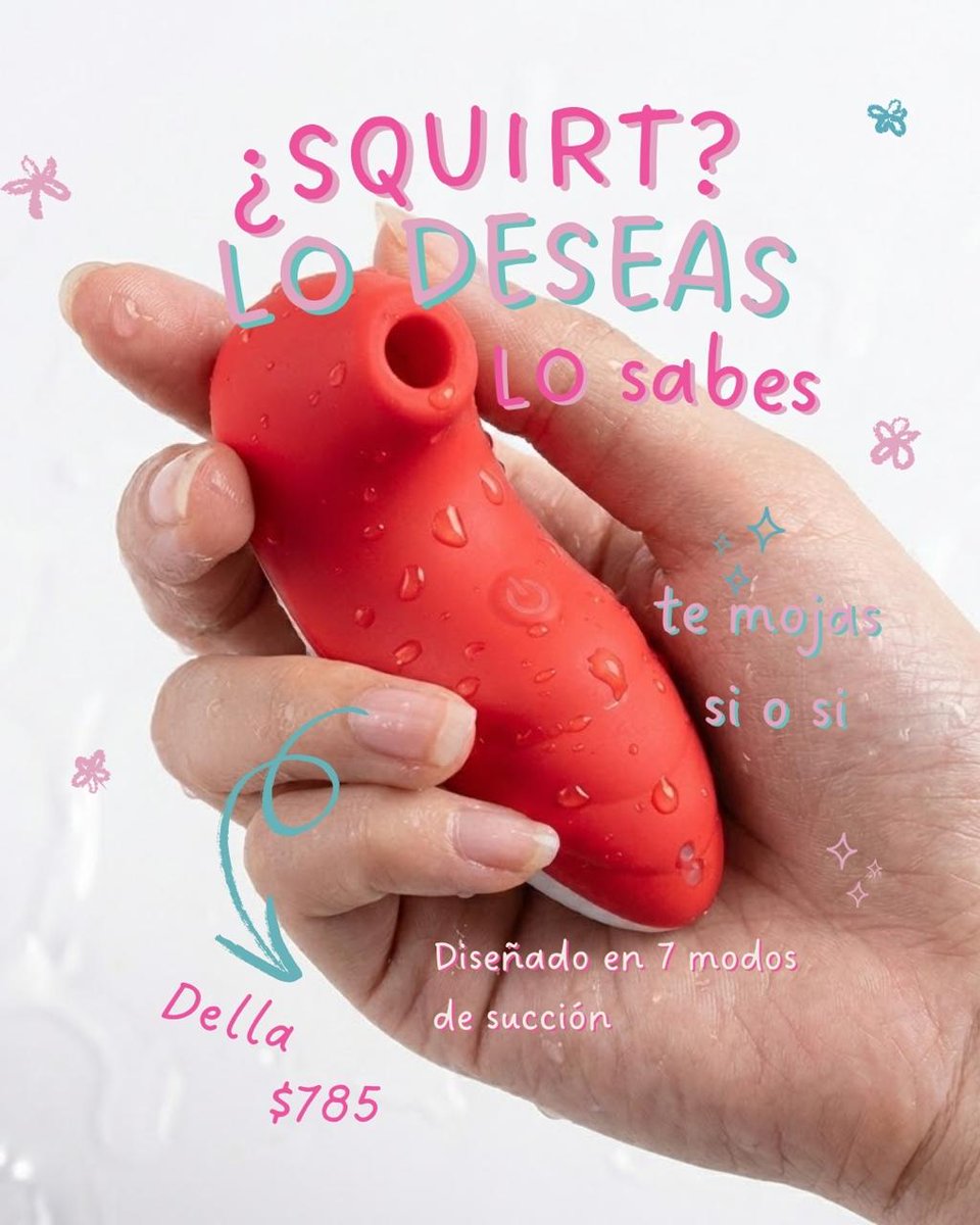 ¡Tu squirt está a un mensaje de distancia!