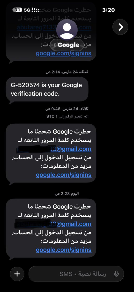 AbduAljbarSalah's tweet photo. @GoogleArabia @TeamYouTube @Google
My account recovery is stuck in a loop. I get security alerts on my phone, but the SMS code fails with "Something went wrong". Please help me verify via my phone number!
#GoogleHelp #Gmail https://t.co/niO9wu6Too