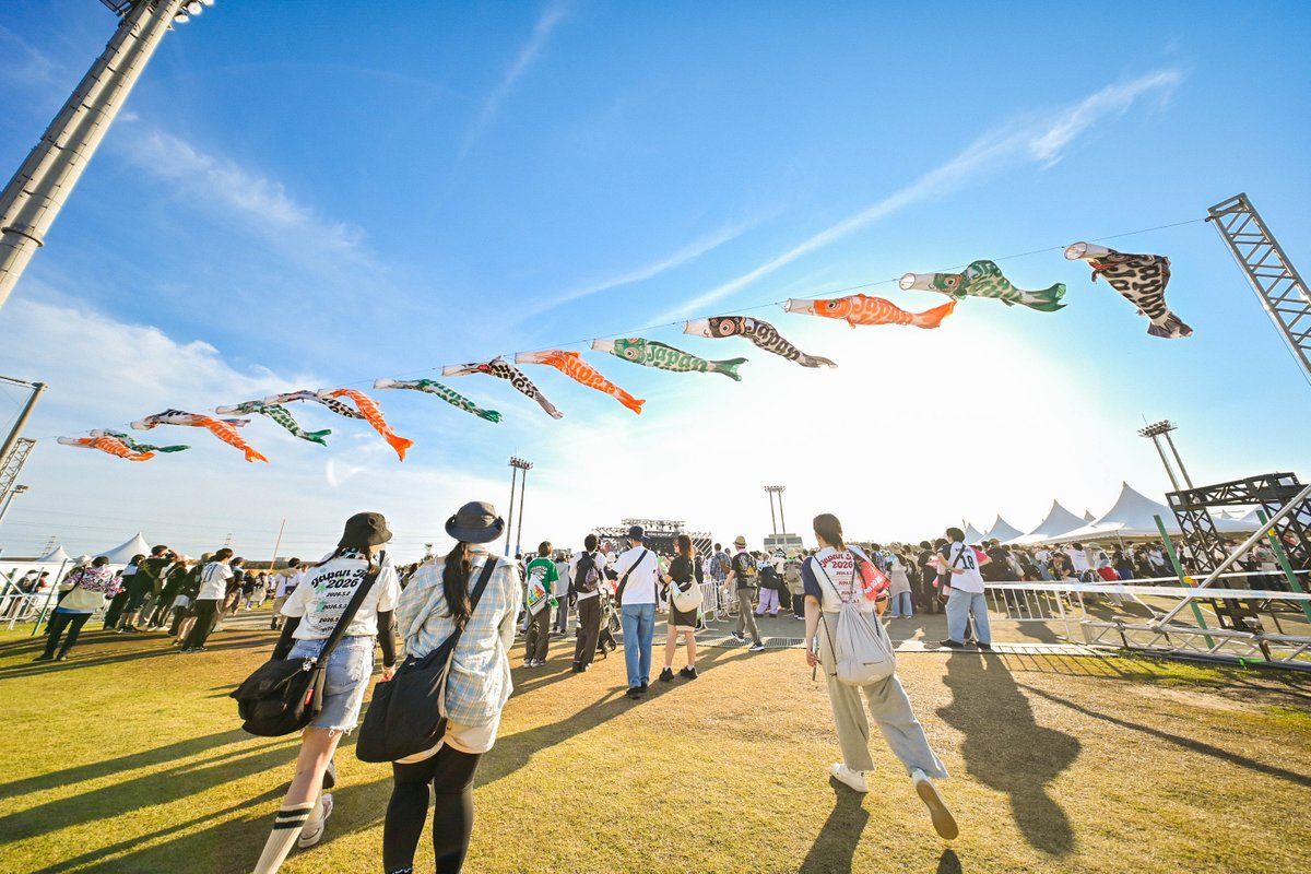 JフェスOFFICIAL｜JAPAN JAM 2026開催 (@rockinon_fes) / Posts / X