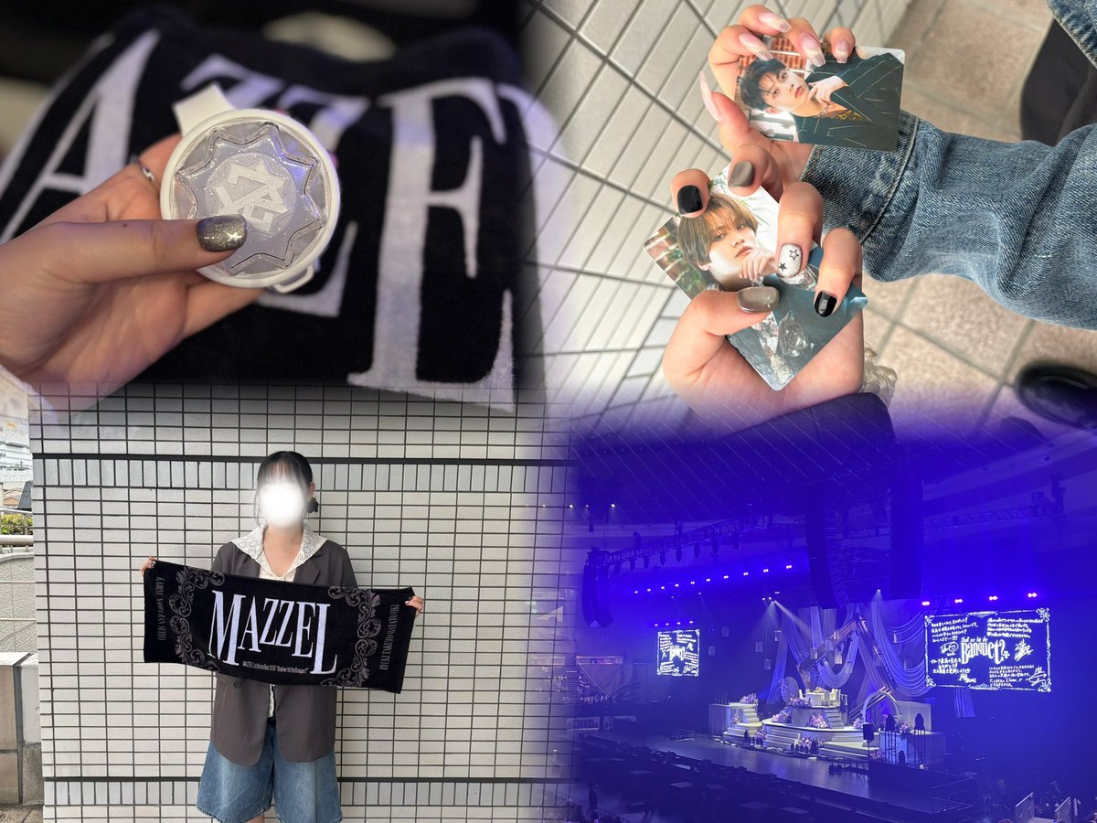 hoideyade_'s tweet photo. #MAZZEL_Banquet_Tour 🥂💜✨

MAZZELが私の生きる理由____________
出会ってくれてありがとう＞ω＜🍒✩ https://t.co/DeGEAs1NhA