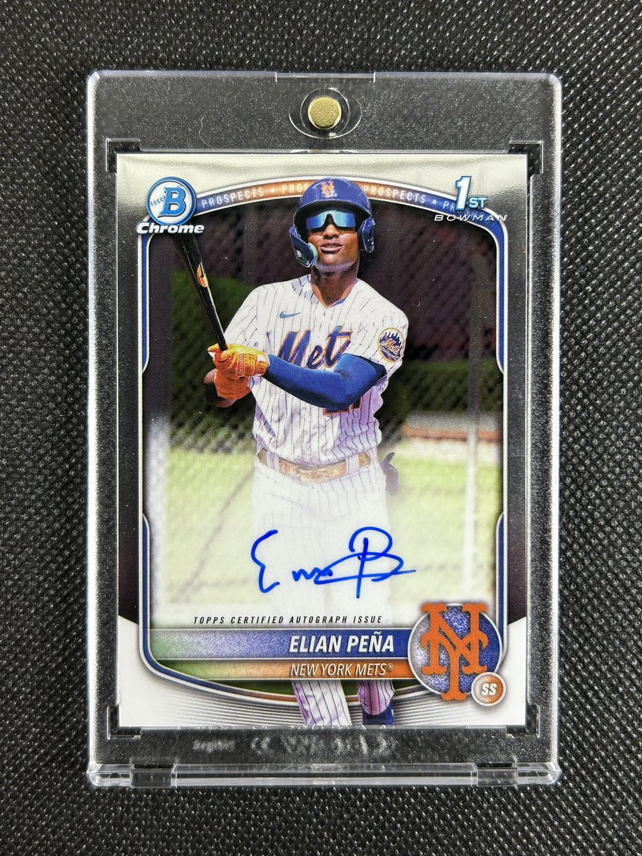 CR_cards's tweet photo. May #crcstack one night sale - Claim using players last name or take. $5 flat shipping. Free ship at $70

Elian Pena 1st BCA

$90 

🚨3 Available https://t.co/U6uQyeUFfC