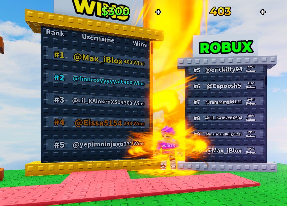 Maxiatico's tweet photo. top 1 de roblox https://t.co/NKyfsmiY1c