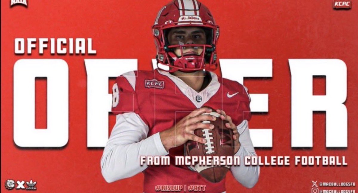 jsullivan122027's tweet photo. Blessed to receive my first offer from @MACBulldogsFB!! Thank you to my teammates and the lord up above!! @TrentinRuss @OscarFrye18TD @SidelinePreps @Damisowunmi @David_Al24 https://t.co/odeu0Foopq