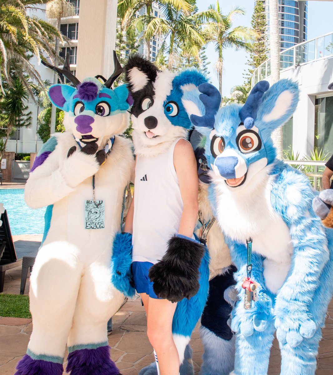 AeroBeforeDark's tweet photo. Blu crew: Salva, @CharlieDeer1, @WolfWintry, @pupluki

📸 @Blurbbub who is red 😤 https://t.co/zNV9OZPWRo