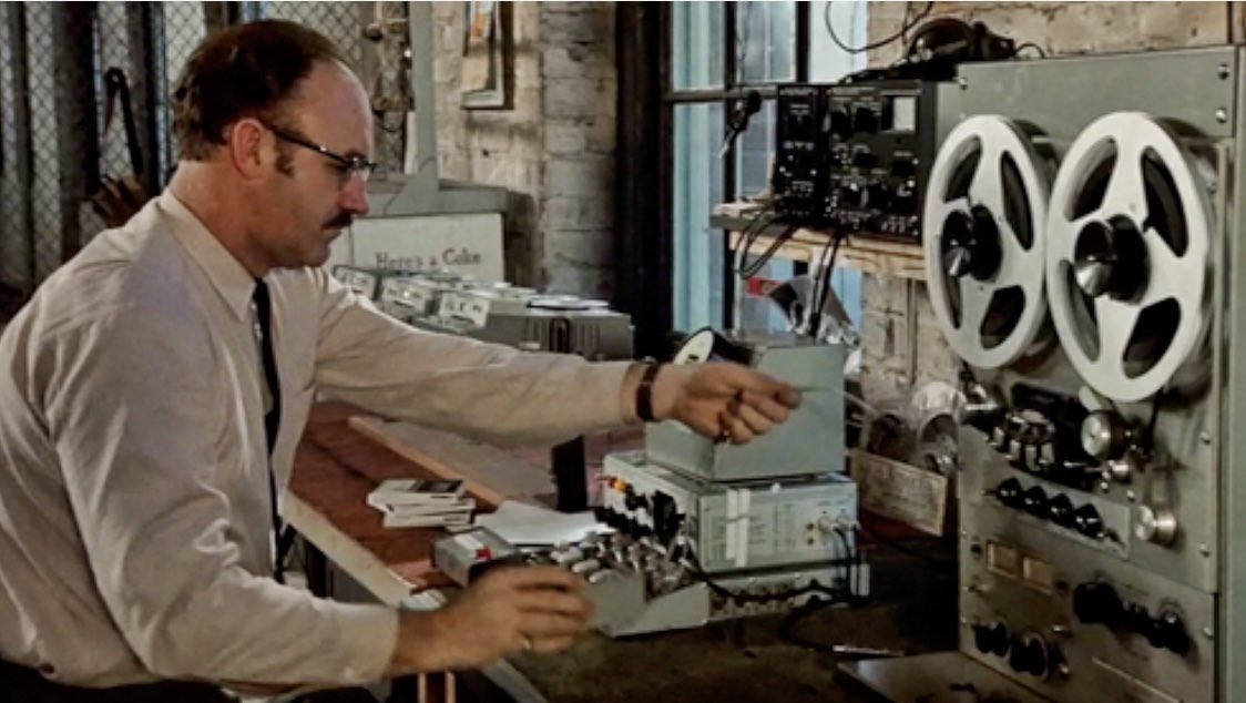 #私の好きな仕事映画

盗聴が仕事です

「カンバセーション 盗聴」