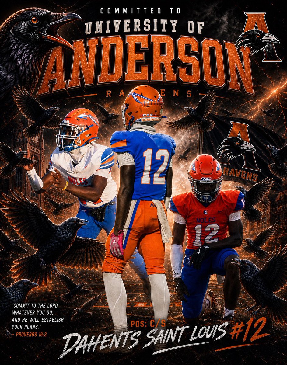 DahentsS12's tweet photo. First i wanna start by saying thanks to all coaches and programs for all the opportunities but as of next season i will be attending Anderson University where i will be kicking off my college football career as a freshman thank you @coachmonty11 @coach_codd @AUFootball__ ready rn https://t.co/EBjE2cylBv