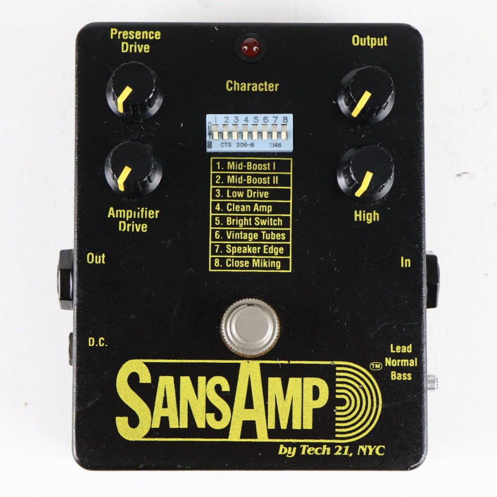 中古】サンズアンプ TECH21 SansAmp Classic 初期型 Classicロゴ無し