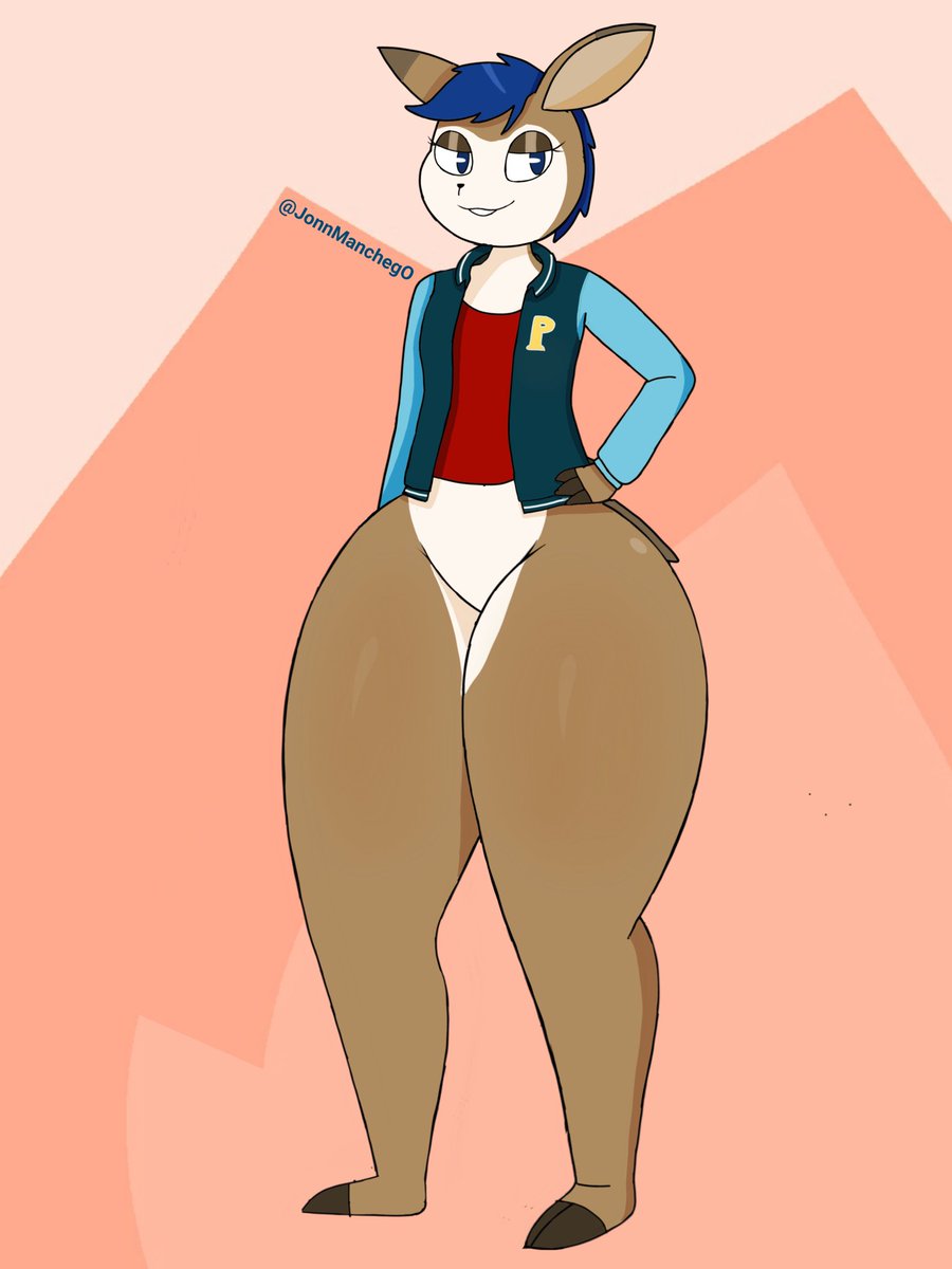Get that deer! Art 🎁 for <a href="/JonnManchegO/">Wadesdezz 7007 (C0MM OPEN)</a>! Enjoy :3 #oc #deer #artgift