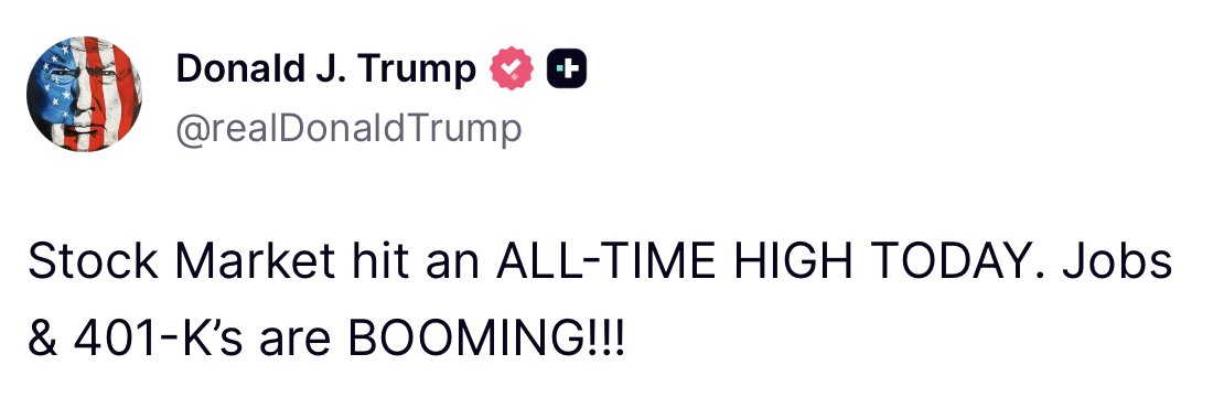 The White House tweet media