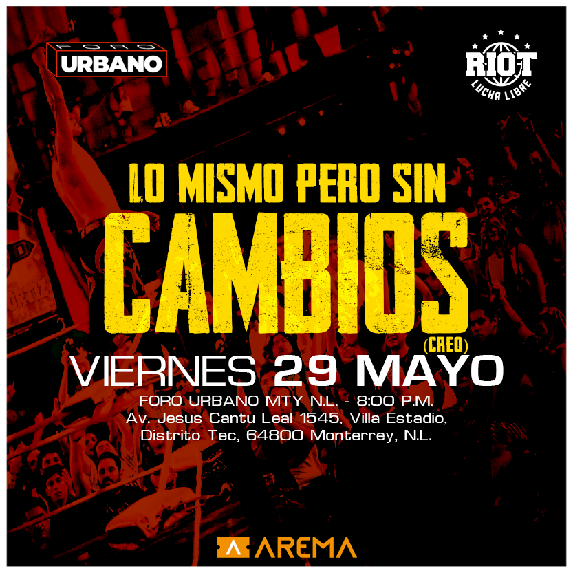 Riot Lucha Libre tweet media