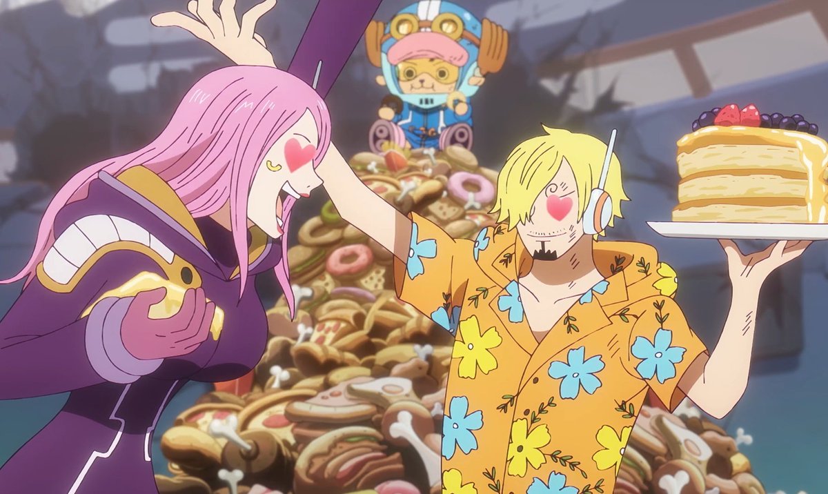 to this day, the scene that upset me the most with toei was probably this... 

like there was a very obvious reason oda never made sanji have heart eyes at bonney in the manga, but they still decided to add them to such a wholesome scene and i just don't get why ☹️