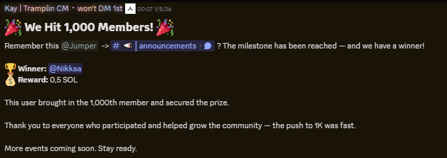 maivan120's tweet photo. 🎟️A strange thing! @Tramplin_io 
💸Stake sol receive daily rewards with very high profit margins compared to traditional ones.
💸Cooperation event to receive rewards.
💸Play games to receive rewards at the end of the month.
💸And yesterday my friend received an award from Tramplin for writing weekly content.
I have never seen anything as strange as this.
Have you joined yet? I've already joined.

https://t.co/X46gmYJOU9