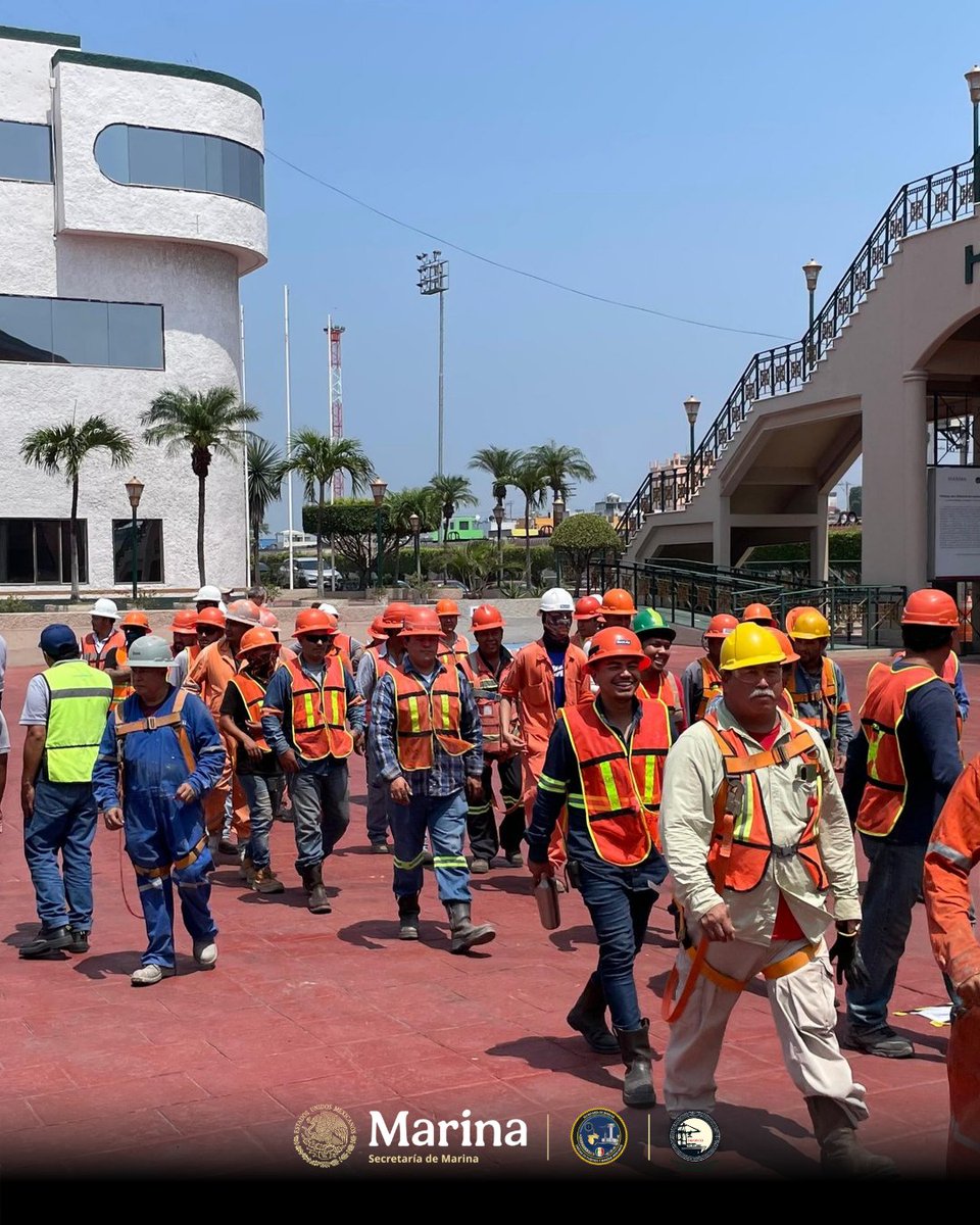 API_Tampico's tweet photo. ASIPONA Tampico participó hoy en el Simulacro Nacional 2026, reforzando la cultura de la prevención, la coordinación institucional y la respuesta ante emergencias en la comunidad portuaria.

#ASIPONATampico #SimulacroNacional2026 #ProtecciónCivil https://t.co/Ipl8L0qxMB