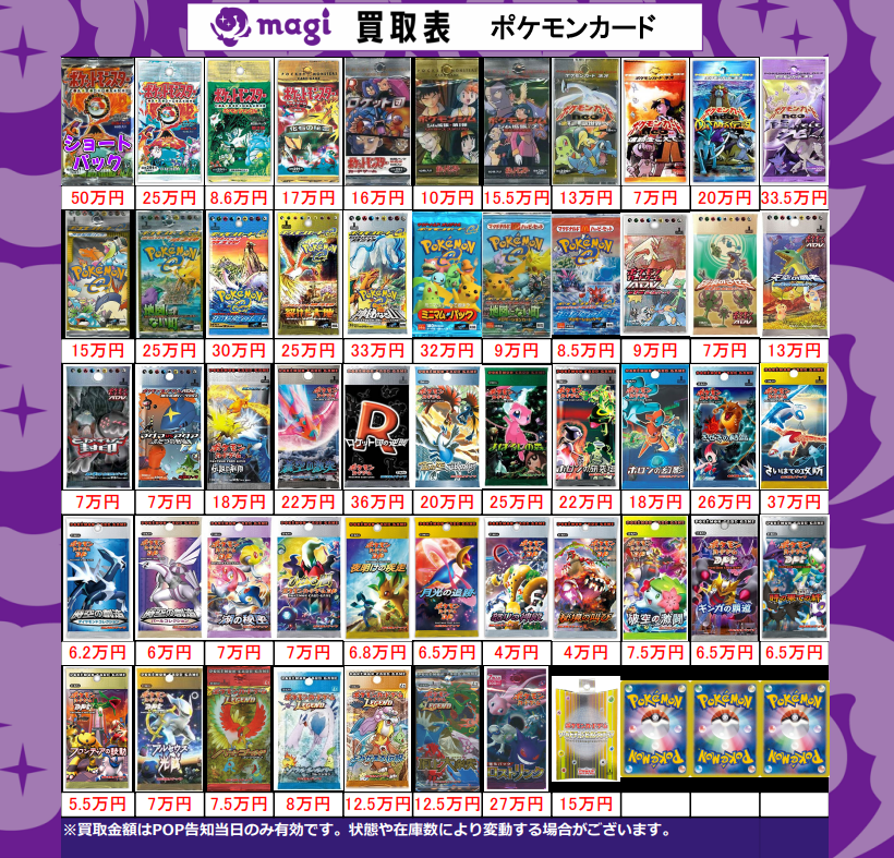 ポケモンカード 買取情報】 🔥#ポケカ レトロ系 未開封パック ボックス