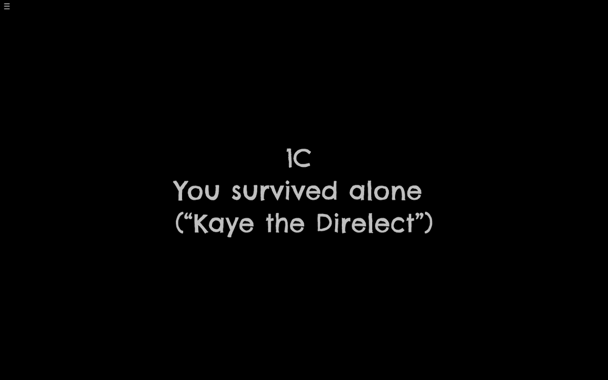 Try_Froggery's tweet photo. YOU TOO CAN SUFFER//

There are several endings you can get in Cicatrix Blue, depending on who you make it to the end with and their opinion of you. 

There's also a "perfect run," but that's a secret for now...

https://t.co/6TA4yeHqAd #cicatrixblue #visualnovel https://t.co/BBSLhKNfck