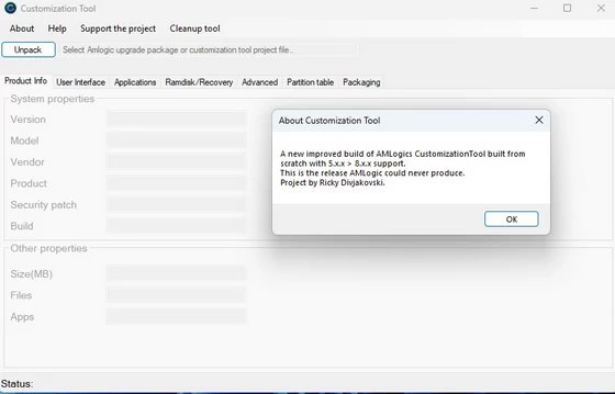 NewChinaGadget's tweet photo. Download #Amlogic Customization Tool v7.1.0
https://t.co/BQgTg1bnlR https://t.co/lMY2XmvUPI