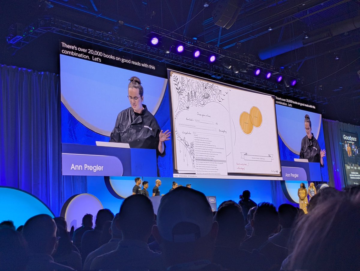 azest_inc's tweet photo. Tableau Conference 2026　２日目の最後には、IRON VIZという、20分でダッシュボードを作成してストーリーを語るイベントが大盛り上がり！🎆

AIがダッシュボードの領域に進出してきますが、データによる説得力とストーリー構築の重要性は変わらないのだと思いました。 https://t.co/nk1oyr3vyH