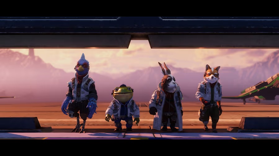 Stealth40k's tweet image. Star Fox Official Description:

Step into the cockpit and fly across the stars and skies with Fox McCloud and the Star Fox team! With the Lylat system under attack by evil scientist Andross, it’s up to you and the squad to fend off his forces.

Blast your way through enemies in a