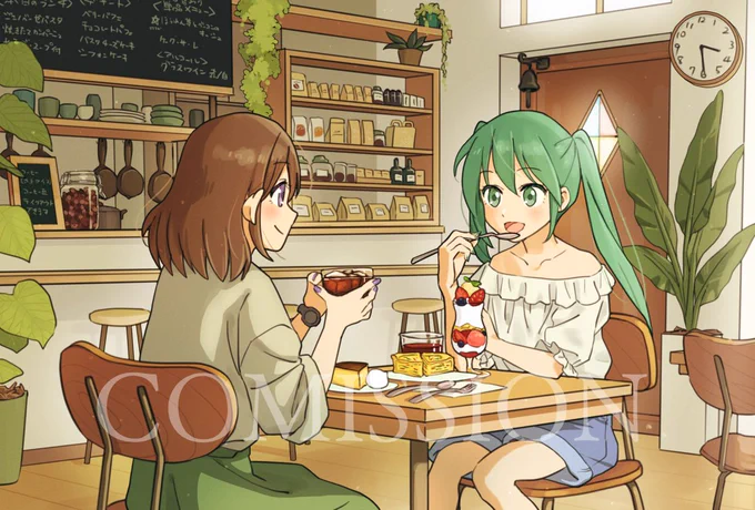 今月ちょっとピンチなので、できたら今月何個かお受けできたらと思っています…! お気軽にリクエストください! #Skeb #Skeb募集中 ▽過去の作例です▽