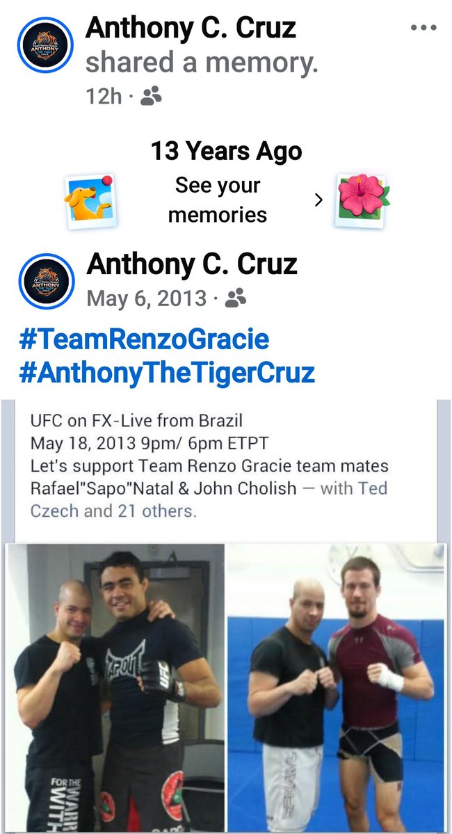 #TeamRenzoGracie #AnthonyTheTigerCruz
