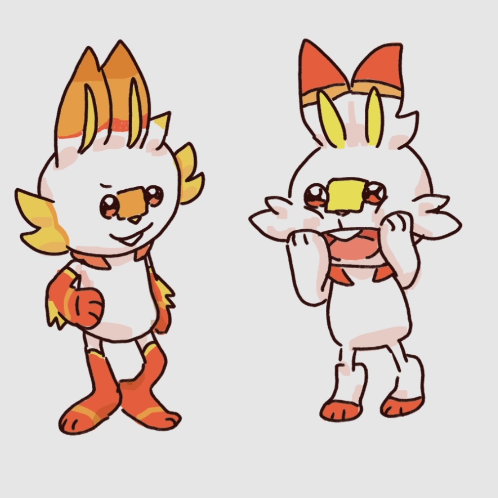 ST__ends's tweet photo. Eu fiquei genuinamente mt feliz aí eu acho q o scorbunny ia gostar dele tmb pq ele é descoLADISSIMO https://t.co/PIVA3iUEXz