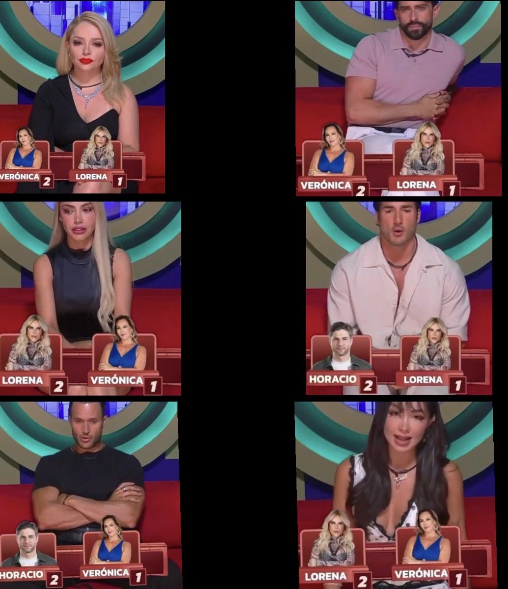 ❌❌TELEPATÍA❌❌

Así se ve un complot. 

Lorena 7 puntos 
Veronica 7 puntos 
Horacio 7 puntos 
La censura es para cubrir las porquerías de los tierrosos #LCDLF6