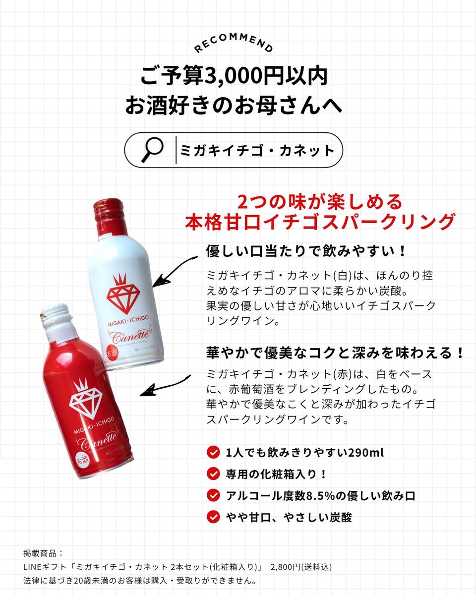もうすぐ「母の日」 ミガキイチゴからギフトにオススメの商品を予算