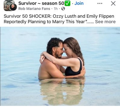 jk98_j's tweet photo. Why did the facebook fans AI art from months ago kinda predict this episode 😭😭#Survivor50 #Survivor https://t.co/JI7VCyGKRD