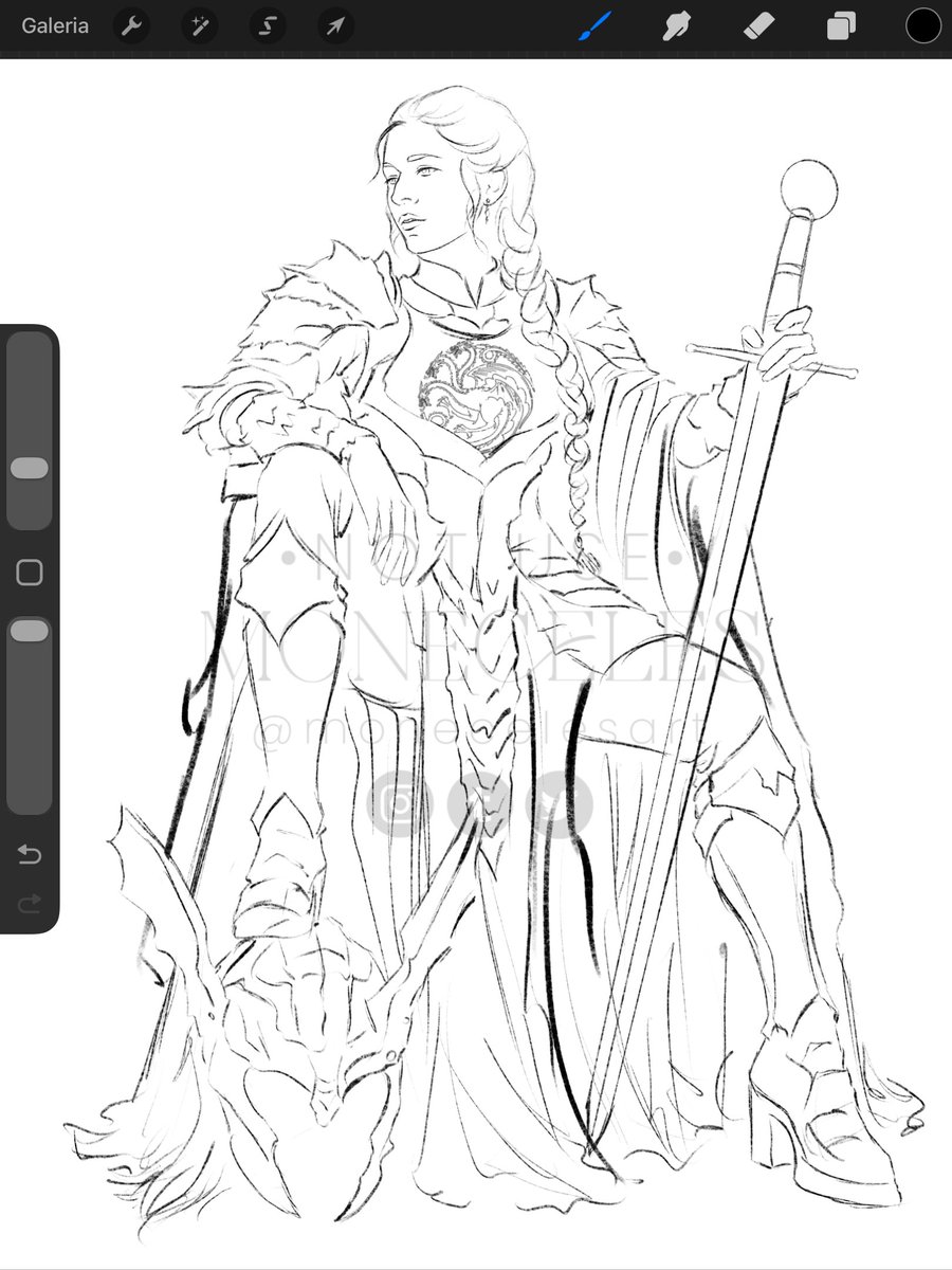 Wip Queen Rhaenyra Targaryen