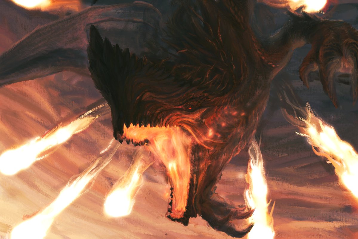 Prolly the last update on Gogmazios before I'm finished #Mhwilds