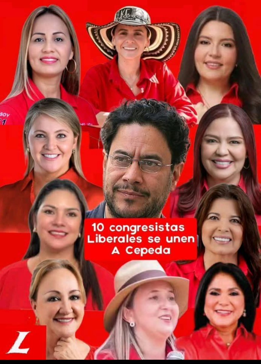 Congresistas electas del partido Liberal, se suben a la Ivaneta.