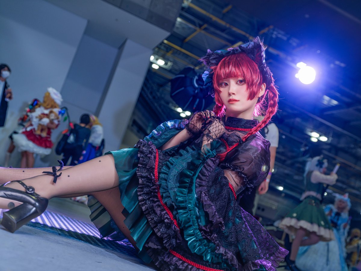 cosplay 東方Ppoject｜火焔猫燐 自作アレンジ衣装 📸@kyamome32 . #例