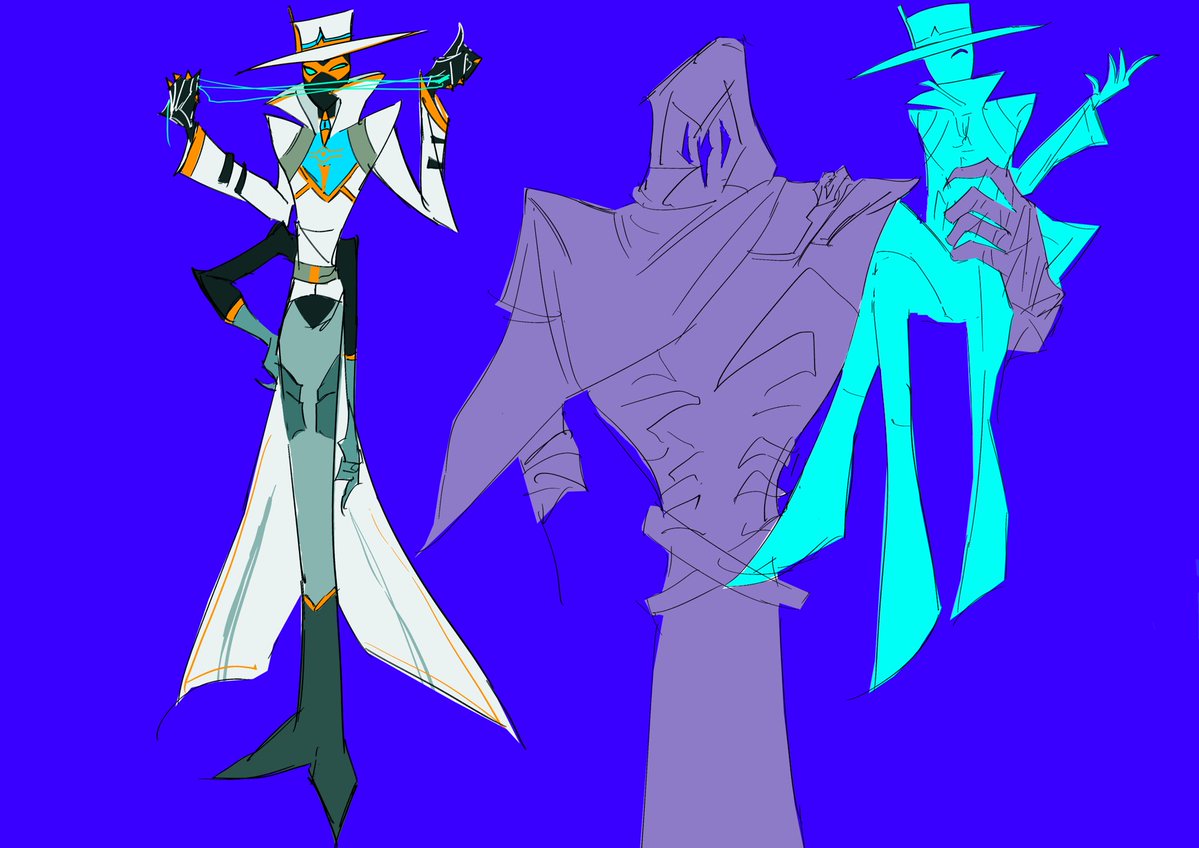 If in hell, it feels like a spider. CP in Hazbin Hotel! #cyphmen