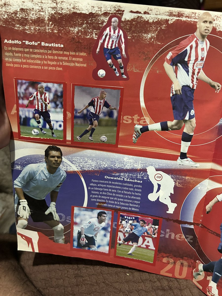 Ustedes son muy jóvenes, muchachos, pero en mis tiempos no buscábamos que nos saliera Lamine Yamal o Kylian Mbappé, nos volvíamos locos si en el sobre nos salía  <a href="/SanOswaldo_TD/">Oswaldo Sánchez</a> o <a href="/bofo_100_/">ADOLFO “BOFO” BAUTISTA</a> 🥹🔴⚪️
