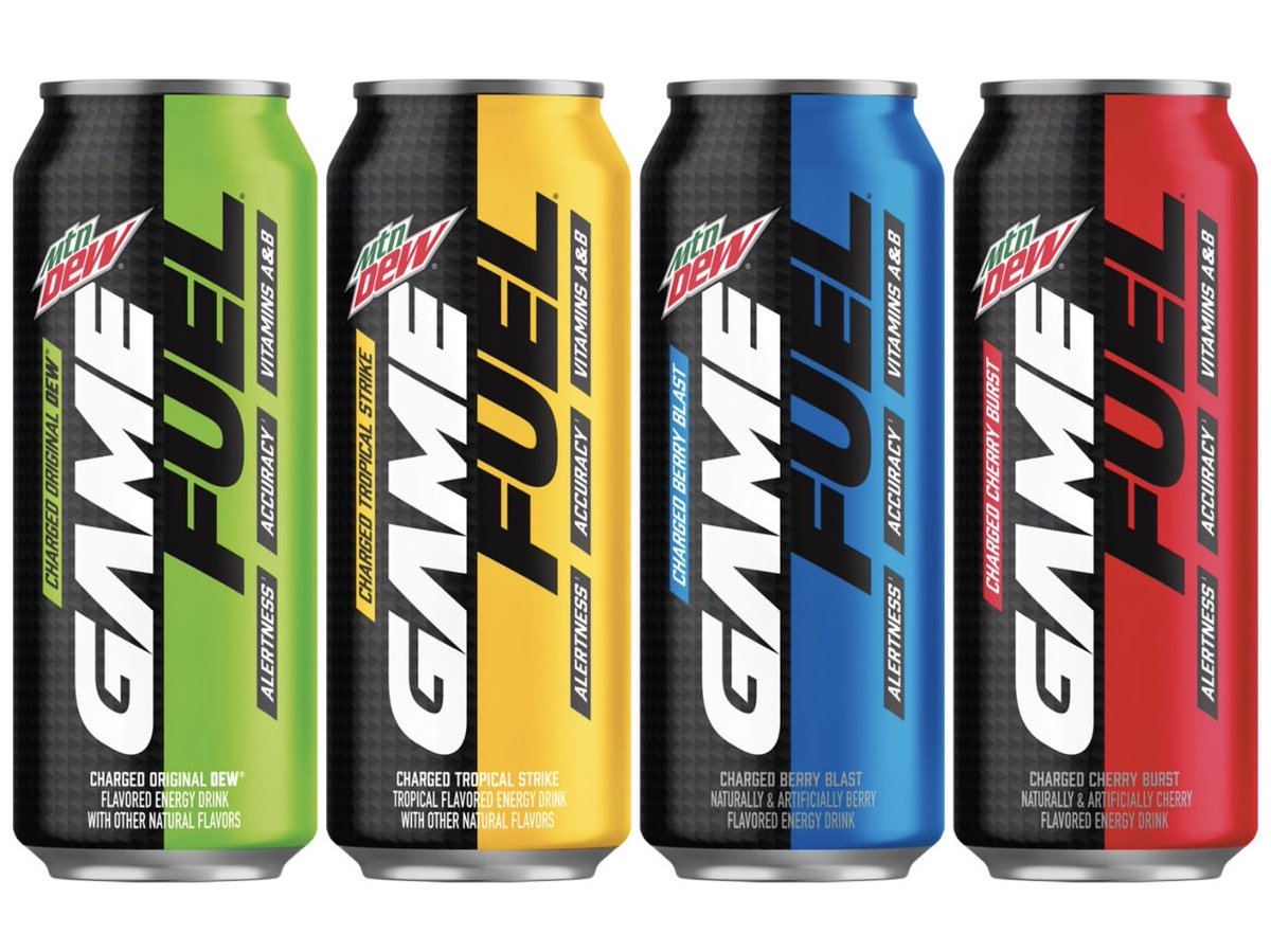 Ag3ntChimp's tweet photo. @MountainDew The blue and yellow are the best https://t.co/Sg6WtDC75x