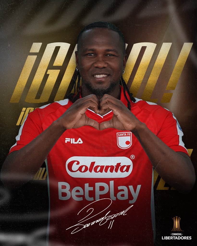 ⏱️60’ ¡Goooooooooooooollllll de Hugoooooooollll 🦁!

Santa Fe 1-0 Corinthians

#VamosSantaFe #Libertadores
