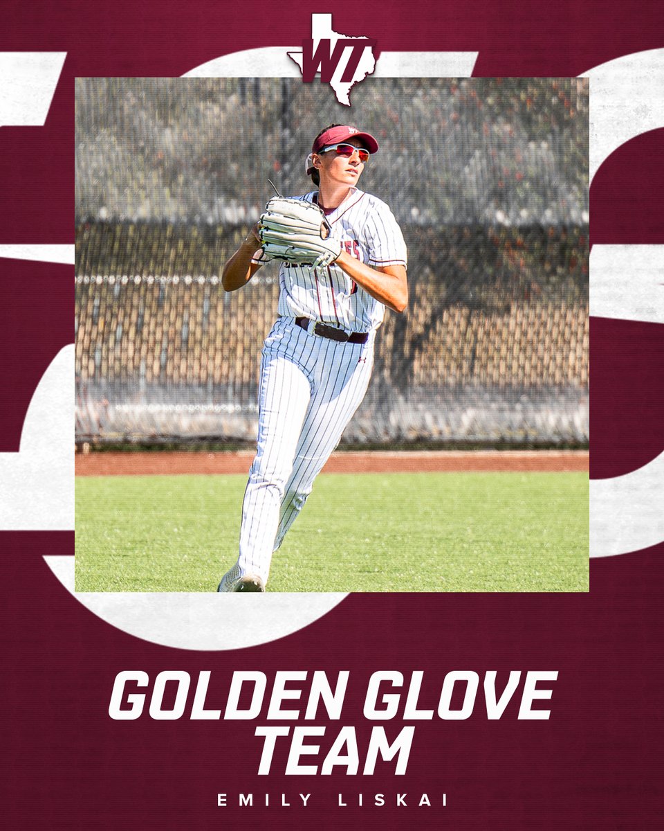 WTAMUSoftball's tweet photo. Emily Liskai Tabbed an LSC Golden Glove Winner

#BuffNation | #WESTisBEST https://t.co/28G47CEXPz